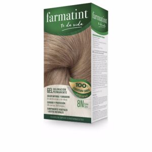 Farmatint Gel Coloración Permanente #8N Rubio Claro - Pack de 5 Unidades