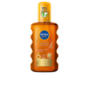 Nivea Sol Radiante: Aceite Solar Nutriente SPF6 - 200 ml