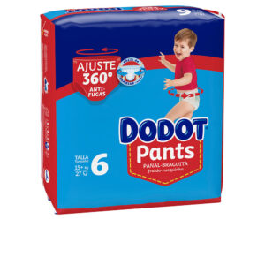 Dodot Pants Pañales Braguita Talla 6 (15+ kg) - 27 Unidades