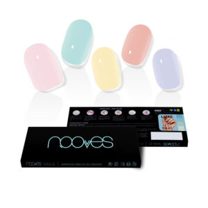 "LÁMINAS DE UÑAS DE GEL PREMIUM LUXE #BRIDGE - Paquete de 20 unidades - Marca Nooves"