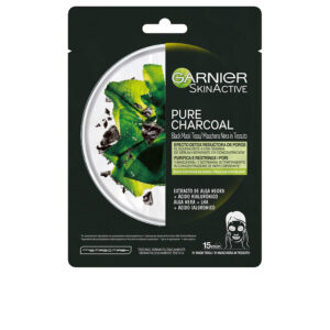 Garnier Mascarilla Negra Detox de Carbón Puro - Efecto Desintoxicante 28g