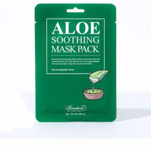 Máscara Calmante de Aloe Vera Benton - 23 g