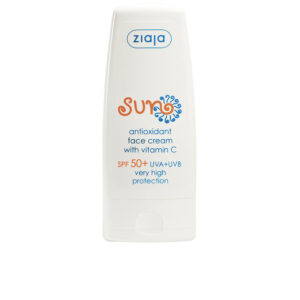 Ziaja SUN Crema Facial Antioxidante SPF50+ con Vitamina C - Protección Avanzada 50 ml