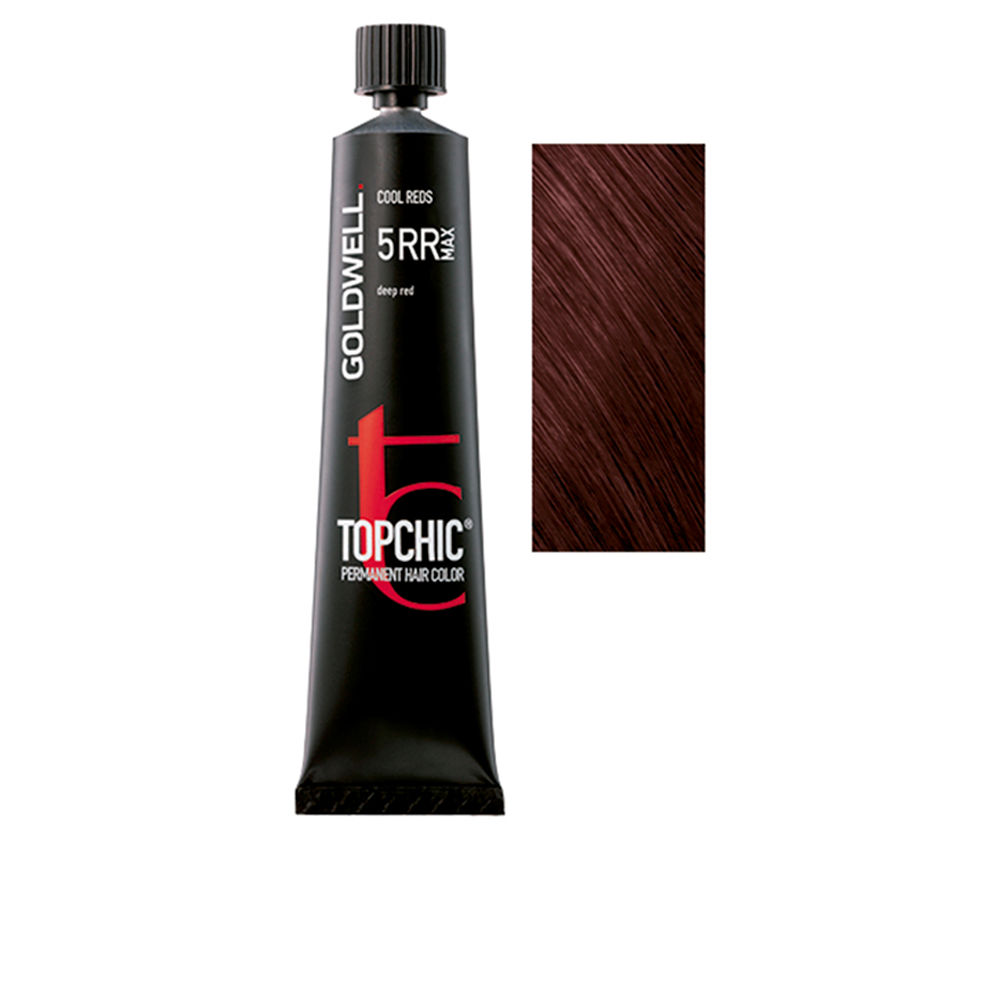 Goldwell TOPCHIC Color Permanente #5RR - 60 ml Vibrante Rojo Rubio