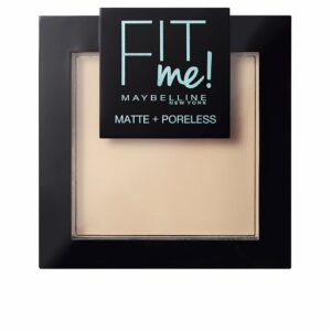 Maybelline FIT ME Matte + Poreless Polvo #105 Natural - 8,5 g de Acabado Perfecto