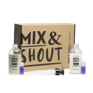 "RUTINA EQUILIBRANTE MIX & SHOUT: Set Completo 4 pz para Todo Tipo de Cabello"