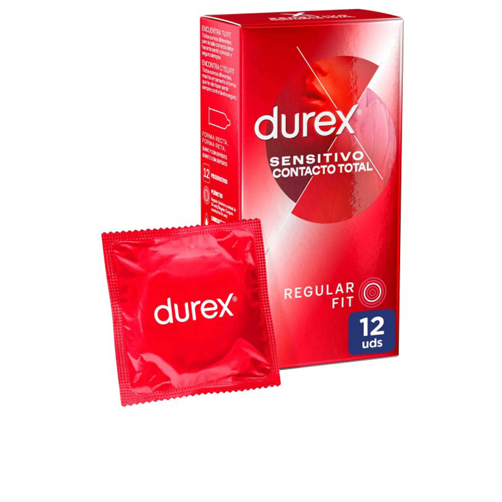Durex Sensitivo Contacto Total - Preservativos Ultra Finos (12 U)