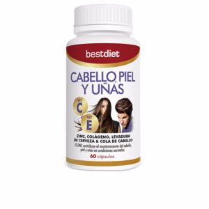 "Best Diet: Suplemento Avanzado para Cabello, Piel y Uñas - 60 Cápsulas"
