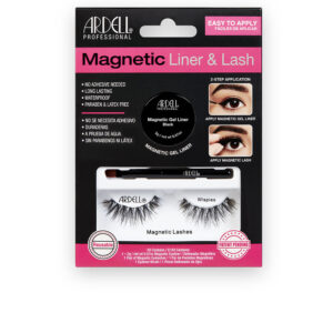 Ardell Pestañas Wispy con Delineador Magnético - Kit Completo de Belleza