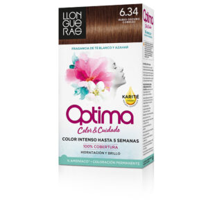 Llongueras OPTIMA Coloración Capilar #6.34 - Rubio Dorado Profundo 1 u
