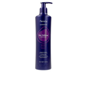 Fanola NO YELLOW Mascarilla 350 ml - Ant amarillenta para Cabello Rubio y Canoso