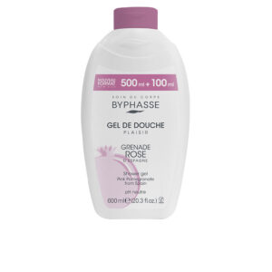 Byphasse Gel de Ducha Plaisir Granada Rosa - 600 ml de Placer Frutal