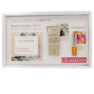 **Set Revitalizante Nutri Lumière de Clarins: Hidratación y Frescura en 3 Piezas**