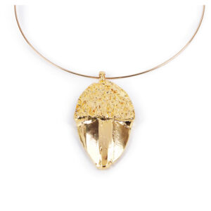 Collar Rígido BELLOTA en Oro Brillante - Shabama 1 Unidad