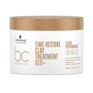 Schwarzkopf BC TIME RESTORE Q10+ Tratamiento Arcilla Revitalizante 500 ml