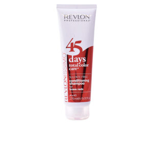 Revlon 45 DAYS Brilliance Conditioning Shampoo para Rojos Audaces - 275 ml