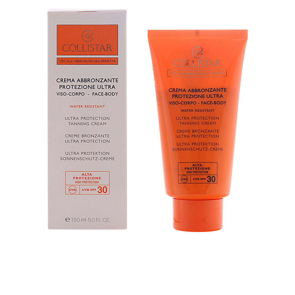 Collistar Crema Bronceadora Ultra SPF30 - Protección Máxima y Brillo Radiante 150 ml
