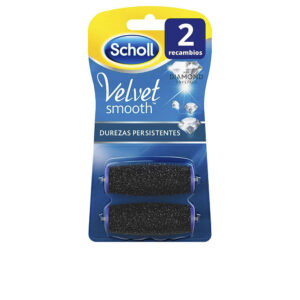 Scholl VELVET SMOOTH Recambio Lima Durezas Persistentes - Pack de 2 Unidades