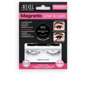 Ardell Pestañas Magnéticas #110 con Gel Liner: La Solución Perfecta para Miradas Impactantes