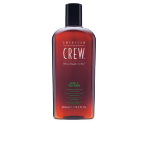 American Crew Jabón Líquido 3 en 1 con Árbol de Té - 450ml