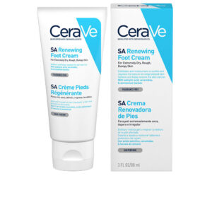 Crema Renovadora para Pies Cerave - Hidratación Intensiva para Piel Extremadamente Secas y Rugosas - 88 ml
