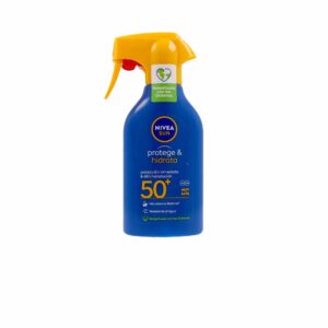Nivea Sun Protégete & Hidrata Spray SPF50+ 270 ml - Protección Solar Intensiva y Hidratación Duradera
