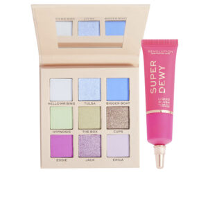 "Revolution Make Up - Set de Belleza Chandler: Paleta de Sombras y Colorete Líquido"