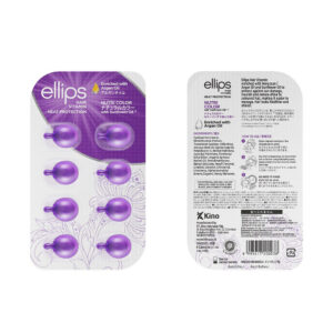 "Ellips NUTRI COLOR Vitamina Capilar 8 Unidades"