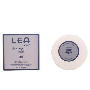 Lea CLASSIC Jabón de Afeitar Refil 100g - Suave, Natural y Sin Parabenos.