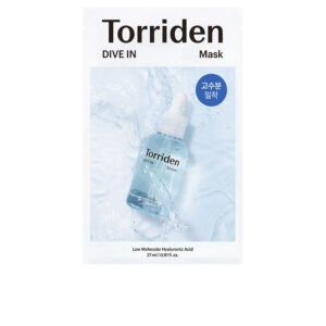 Mascarilla Facial Hidratante de Ácido Hialurónico de Bajo Peso Molecular DIVE-IN - 27 ml | Torriden
