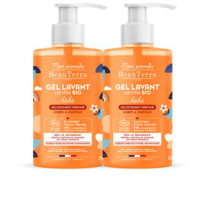 "Beauterra BIO BEBÉ Gel de Ducha Aromatizante 2 x 750 ml - Cuidado Suave para Piel de Bebé"