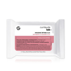 Toallitas de Higiene Íntima Cumlaude Lab CLX - 15 Unidades con Extractos Naturales