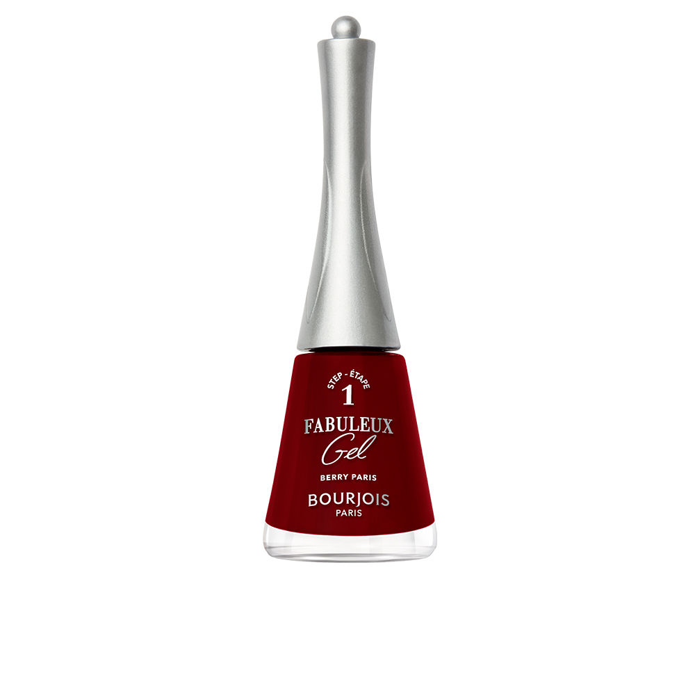Bourjois FABULEUX Gel Esmalte de Uñas #340 Berry Paris - 9 ml de Color Elegante y Duradero