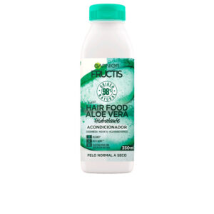 Garnier Fructis Hair Food Acondicionador Hidratante de Aloe Vera - 350 ml Nutrición Intensiva y Brillo Radiante