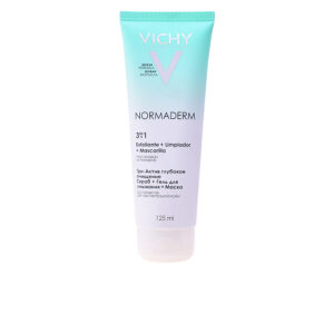 Vichy Normaderm Triple Accion: Exfoliante, Limpiador y Mascarilla 125 ml