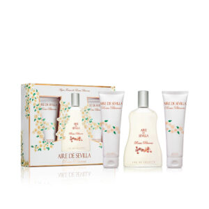Aire de Sevilla Rosas Blancas - Estuche Elegancia Floral 3 Pz