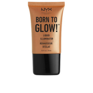 "Iluminador Líquido BORN TO GLOW - Oro Puro 18 ml de Nyx Professional Make Up"