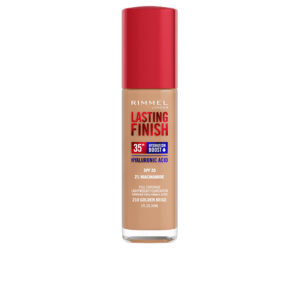 Rimmel London Lasting Finish Hidratación y Protección SPF20 #210 Beige Dorado - 30 ml