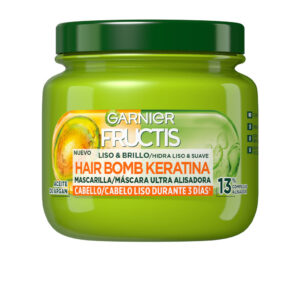 Garnier Fructis Mascarilla Hidra Liso 72H - Suavidad y Brillo Intensos 300 ml