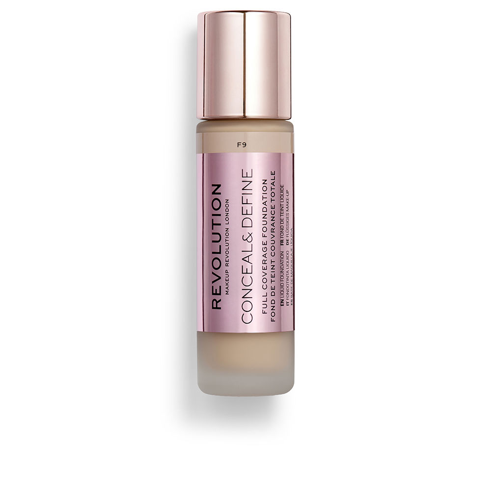 Revolution Make Up "Conceal & Define" Base Líquida de Cobertura Total #F9