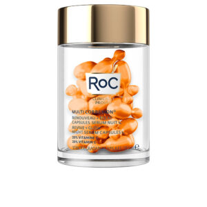 Roc Revive + Glow: Sérum Nocturno Renovador con 20% Vitamina C - 30 u