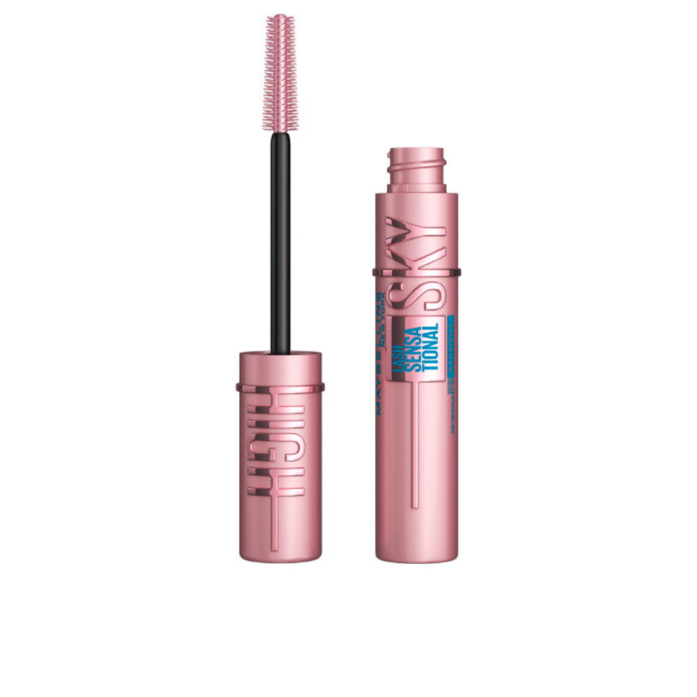 Máscara Waterproof LASH SENSATIONAL SKY HIGH de Maybelline - Volumen Extremo y Largo Inigualable 1 u