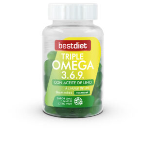 Gomitas Best Diet Triple Omega 3.6.9 - 60 Uds. de Ácidos Grasos Esenciales