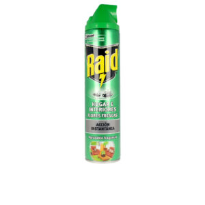 Raid Insecticida Natural Frescor 600 ml - Spray Efectivo para el Hogar