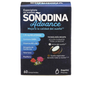 SOÑODINA Melatonina Dual para un Sueño Reparador - 60 Comprimidos de Natura Essenziale