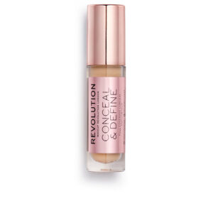 Revolution Make Up CONCEAL & DEFINE: Corrector y Contorno de Alta Cobertura #C8
