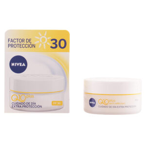 Nivea Q10+ Crema Anti-Arrugas Diurna SPF30 - 50 ml Revitalizante y Protectora