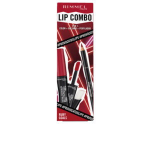 Rimmel London Lip Combo Provocalips: Lote #Ruby Goals (2 Unidades)