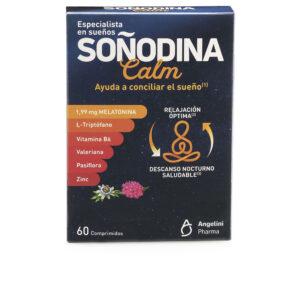 SOÑODINA Suplemento de Melatonina 1,99 mg con Extractos Naturales - 60 Comprimidos para un Sueño Reparador