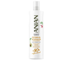 Champú Revitalizante de Queratina Vegetal Anian - 400 ml para Reparar y Nutrir tu Cabello.